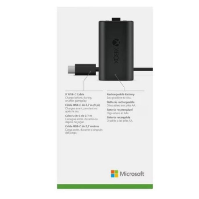 Microsoft Xbox Series X/S Original Rechargeable Battery Pack + USB-C Cable
