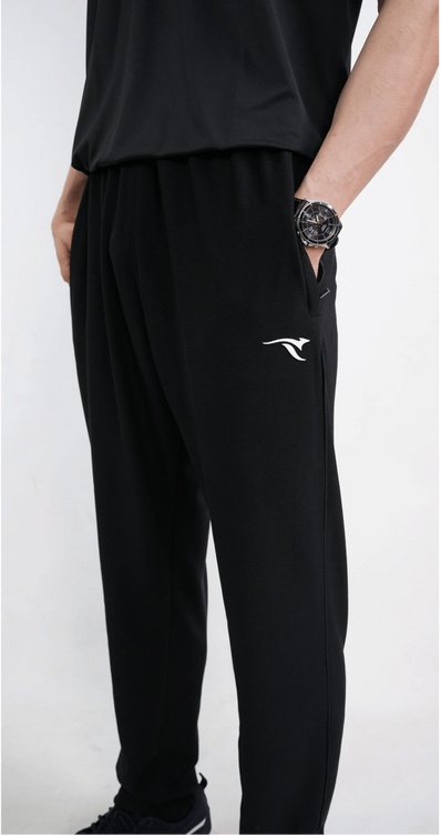 Aero-Flow Straight Track Pant-Black