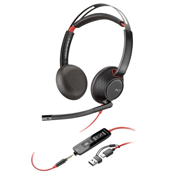 Plantronics Blackwire C5220 Stereo USB-C Headset
