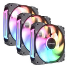 Cougar APolar 120mm ARGB Reverse Blade 3 Fan Pack