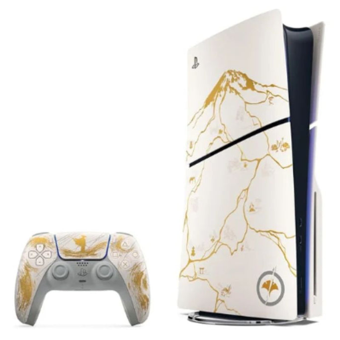 Sony PlayStation PS5 Slim 1TB Ghost of Yōtei Gold Limited Edition
