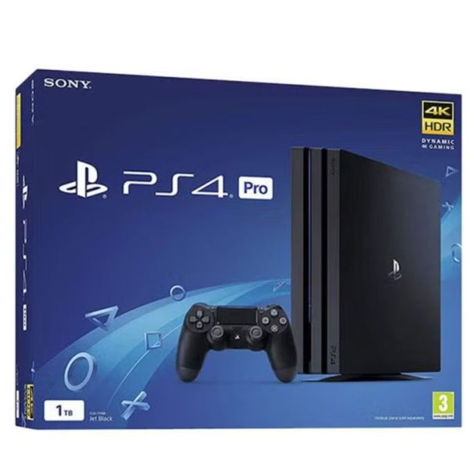 Sony PlayStation 4 Pro 1TB Standard Official (Non-jailbreak) 4K HDR