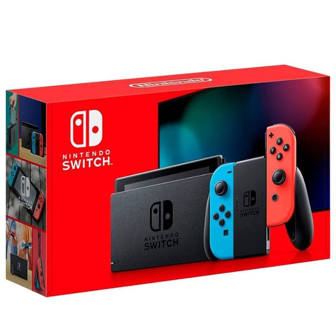 Nintendo Switch Extended Battery Version (Neon Blue and Neon Red)