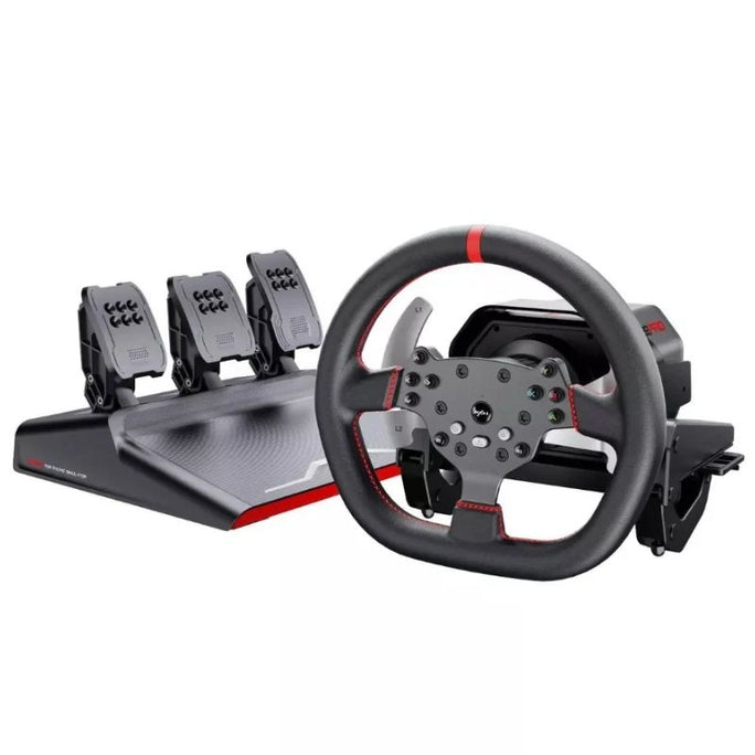 PXN V10 Pro Direct Drive Sim Racing Steering Wheel Pedals Kit Black For PC PS4 PS5 Xbox Series