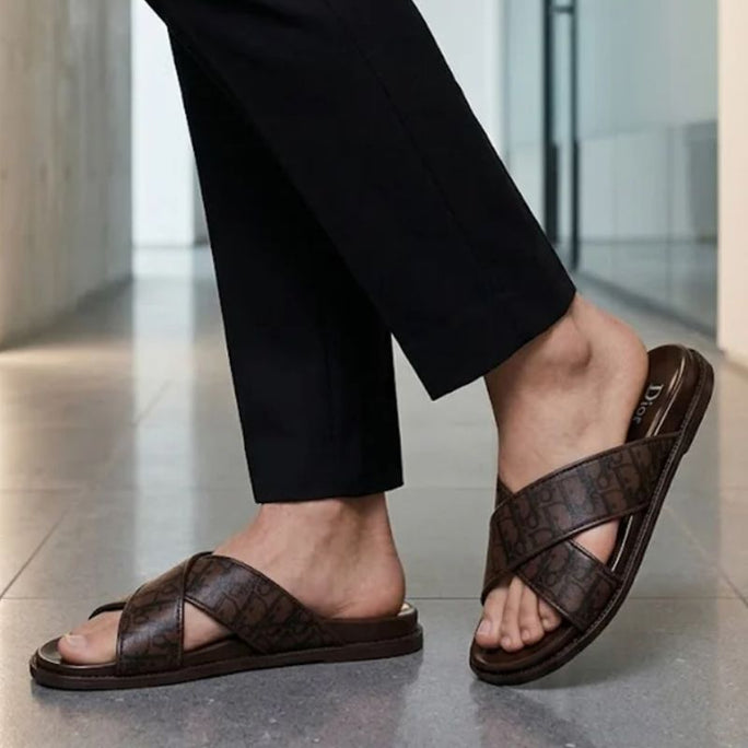 Milli Legacy Designer Slip On Slippers For Men
