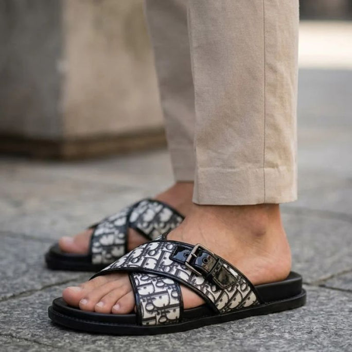Milli Legacy Designer Slip On Slippers For Men