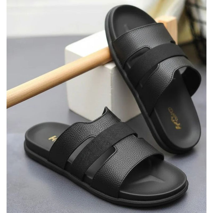 Milli Legacy 48012 Premium Textured Slides Ergonomic Slipper For Men