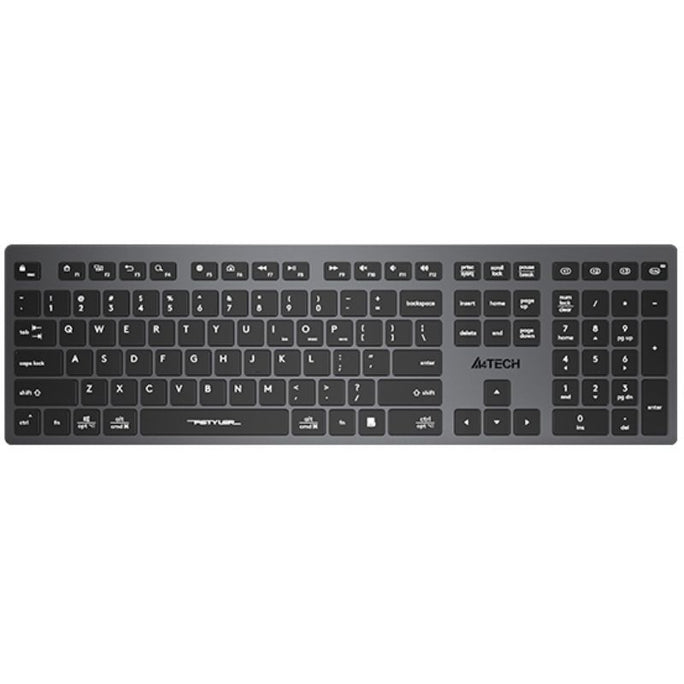 A4Tech Fstyler FBX50C Bluetooth & 2.4G Wireless Full-Size Scissor Switch Keyboard
