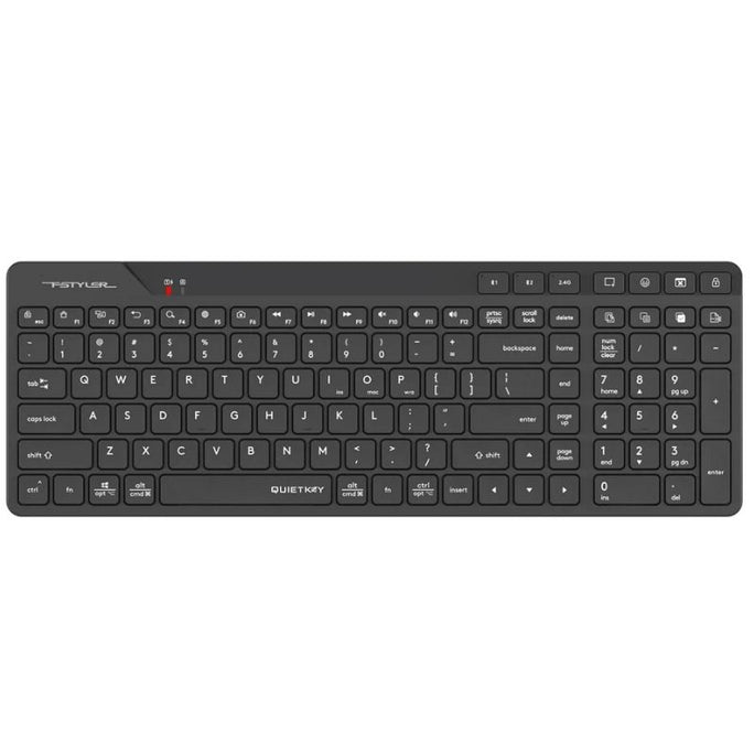 A4Tech FBK27C AS Bluetooth & 2.4G Rechargeable Wireless Keyboard