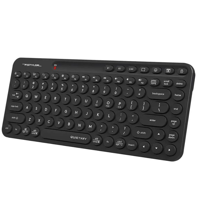 A4Tech Fstyler FBK36C AS Bluetooth & 2.4G Rechargeable Keyboard