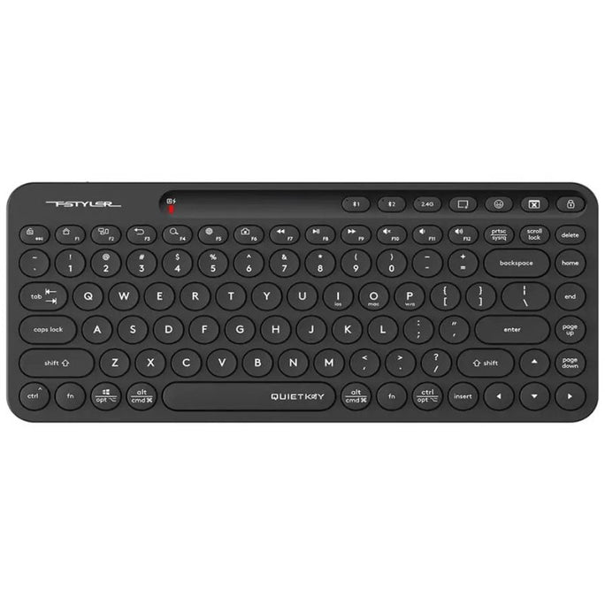A4Tech Fstyler FBK36C AS Bluetooth & 2.4G Rechargeable Keyboard