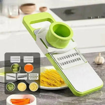 5in1 Vegetable Cutter Stainless Steel Multifunctional Grater For Vegetables
