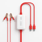 Vizo V2000 MotoVolt 4-in-1 DC Clip Charger, Dual USB Output, Type-C & Micro USB