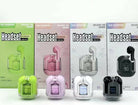 Air31 earbuds With SILICON POUCH wireless crystal Transparent and Bluetooth Air 31Type C