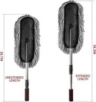 Telescopic Microfiber Car Duster with Long Handle