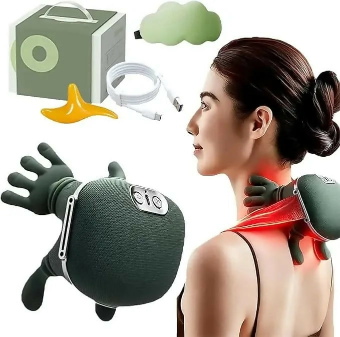 Hand Massager Multifunction Simulated Human Hand Five Finger Shoulder & Neck Massager