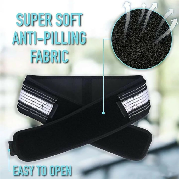 1 PCS Hip Belt Sacroiliac SI Joint Hip Braces for Hip Pain Pelvic Support Belt Sciatica Pelvis Lumbar Pain Relief Lower Back Support Body Buliding Belt