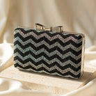 Milli Legacy Crystal Clutch Luxury Bridal Evening Bag