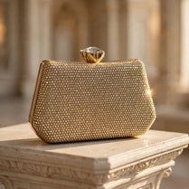 Milli Legacy Crystal Embellished Evening Clutch Bag