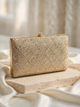 Milli Legacy Crystal Clutch Luxury Bridal Evening Bag