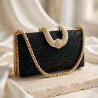 Milli Legacy Crystal Clutch Luxury Bridal Evening Bag