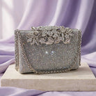 Milli Legacy Crystal Clutch Luxury Bridal Evening Bag