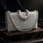 Milli Legacy Crystal Clutch Luxury Bridal Evening Bag