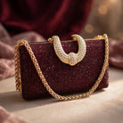 Milli Legacy Crystal Clutch Luxury Bridal Evening Bag