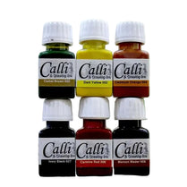 Calli Ink Set (Pack of 6 Inks 40MLe for Calligraphy)