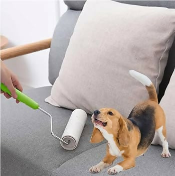 Lint Roller,Sticky Roller16cm width 90Sheets per Roll (1 Roller+2 Refills)