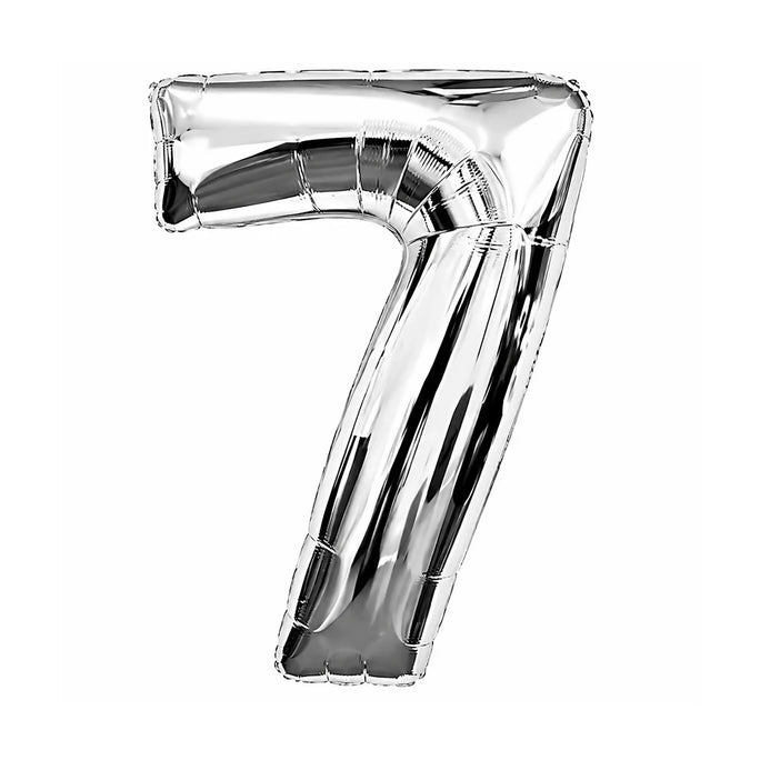 Number 7 Foil Balloon 40" Inches