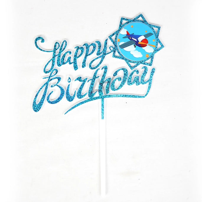 Happy Birthday Cake Topper Decoration