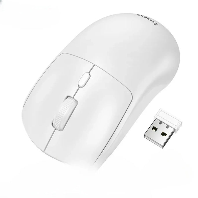 HOCO GM42 Platino 2.4G Wireless Silent Optical Mouse 1600 DPI