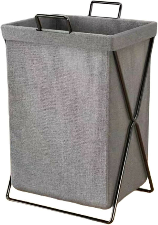 Laundry Hamper Basket With Metal Rods