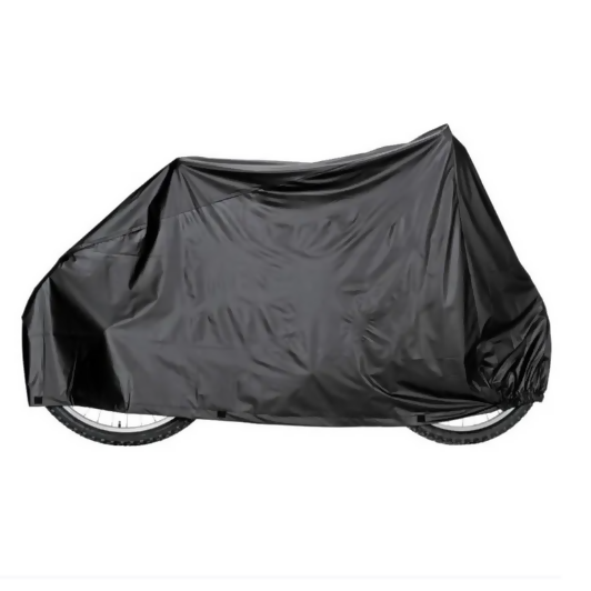 CD 70/125/150 Waterproof Bike Cover – Heavy Duty Motorcycle Rain Dust Sun Protection Cover – Universal Motorbike Body Cover (Black) Top Cover