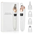 Upgraded Blackhead Remover Vacuum Facial Pore Cleaner Electric Acne Comedone Whitehead Extractor Tool 5 Probes For Women And Men