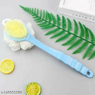 2 In 1 Back Scrubber Bath Long Handle Scrubbing Brush