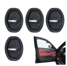 Car Door Lock Cover Pack of 4 - Silicone Door Striker Protector, Dust & Rust Proof, Anti-Noise Door Latch Cover - Black No Ratings