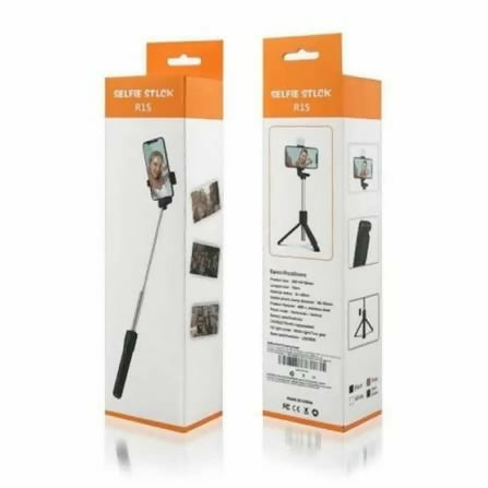 R1s Bluetooth Selfie Sticks with Remote and Selfie Light 3-in-1 Multifunctional Selfie Stick Tripod Stand Mobile Stand Compatible with All Phones 360° Rotation Long Selfie Stick with LED Fill Light
