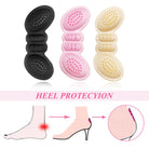 2Pcs High Heel Pad Women Insoles for Shoes Adjust Size Adhesive Heels Pads Liner Grips Protector Sticker Pain Relief Foot Care Insert