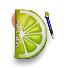 3D notebook and pen set (lime)