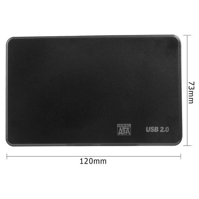 2.5 Inch SATA To USB 2.0 Hard Disk Case HDD SSD External Enclosure Box |