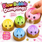 ( 01Pc / Boxs ) / (04Pcs Boxs) Squeeze Toys Box Dumpling Squishy Rising Stress Ball | Soft Desk Stress Relief for Office Home Relaxation