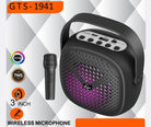 speaker GTS-1941 Greatnice Bluetooth Speaker with Wireless Microphone Clean &