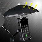Motorcycle Bicycle Umbrella Sunshade Waterproof Sunproof Phone Holder Bike |