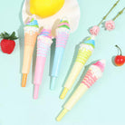 1 Piece Cute Soft Gel Pen Kawaii Stationery Office School Supply Decompression Creative Ice Cream Lovely Cartoon Pen