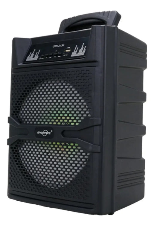 KTS GTS-2136 Portable Wireless Bluetooth Speaker 8 Inch | Rechargeable Karaoke