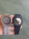 Mens 3 in 1 Gift Set 2 Watches and Leather Wallet