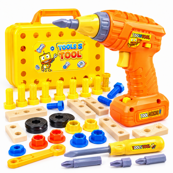 Drill Set Toy for Kids – Electric Drill Tool Kit