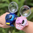 Mini Watch Car Toy for Kids Rechargeable Wrist Remote Control Racing Car Watch